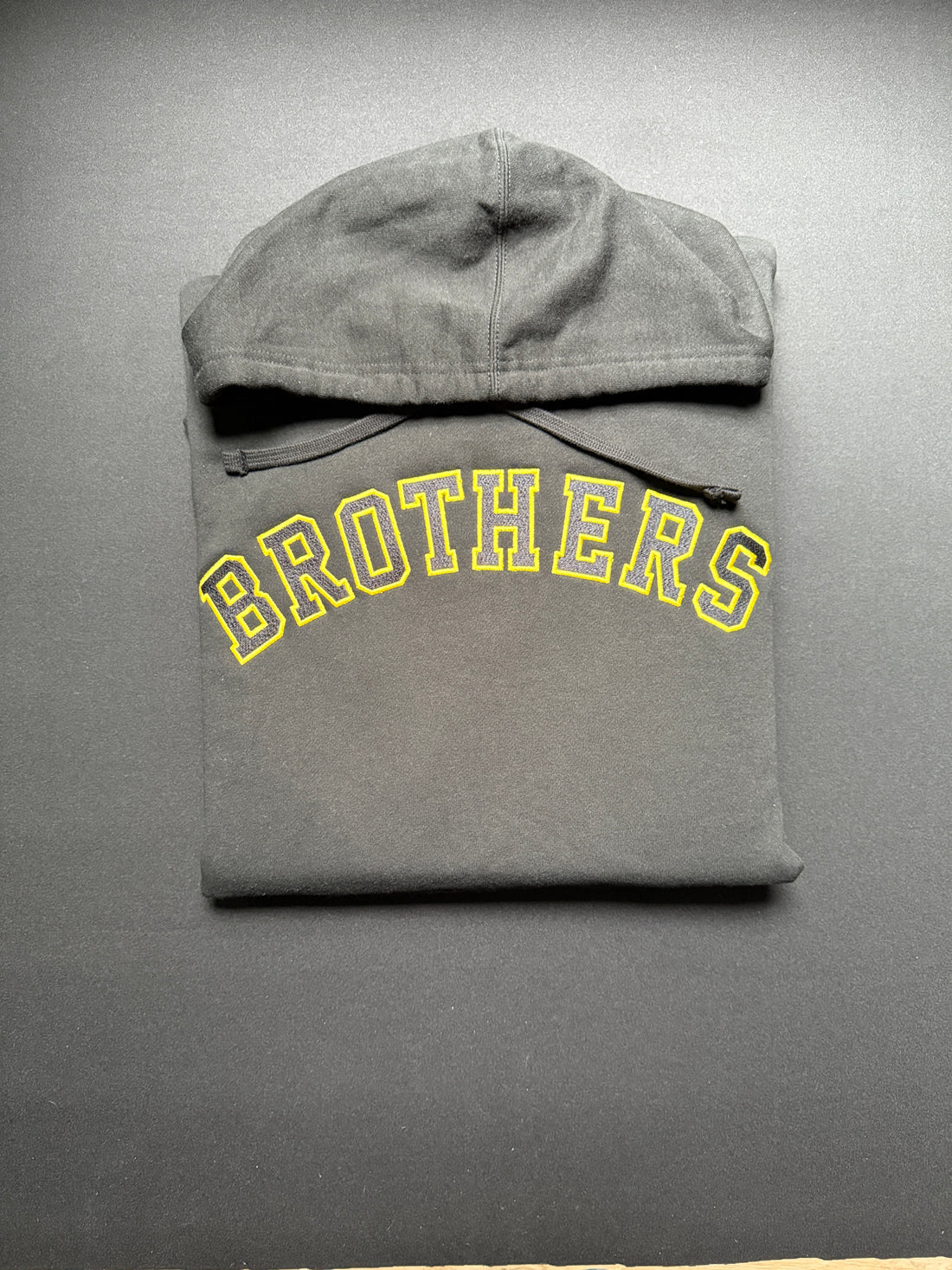 Embroidered BROTHERS Rep Your Crew Hoodie