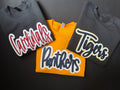 Custom Panthers Embroidered Sweatshirt