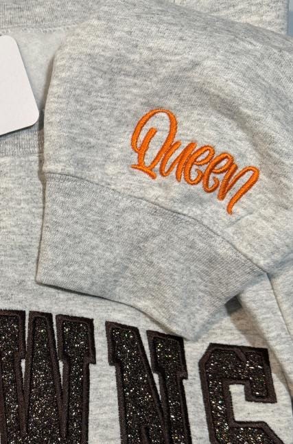 Name on Sleeve
