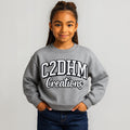 Custom Glitter Embroidered Sweatshirt - YOUTH